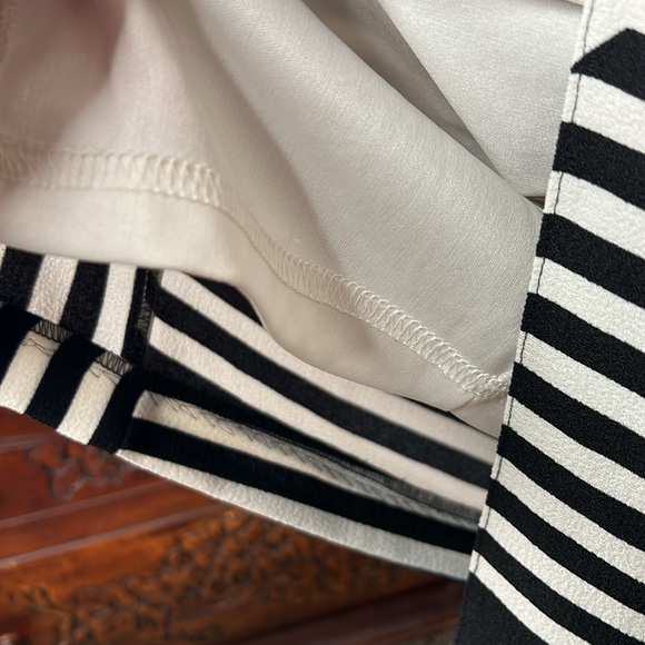 ASOS | Geometric Striped Tailored Dress | Size 4 - Picture 9 of 15